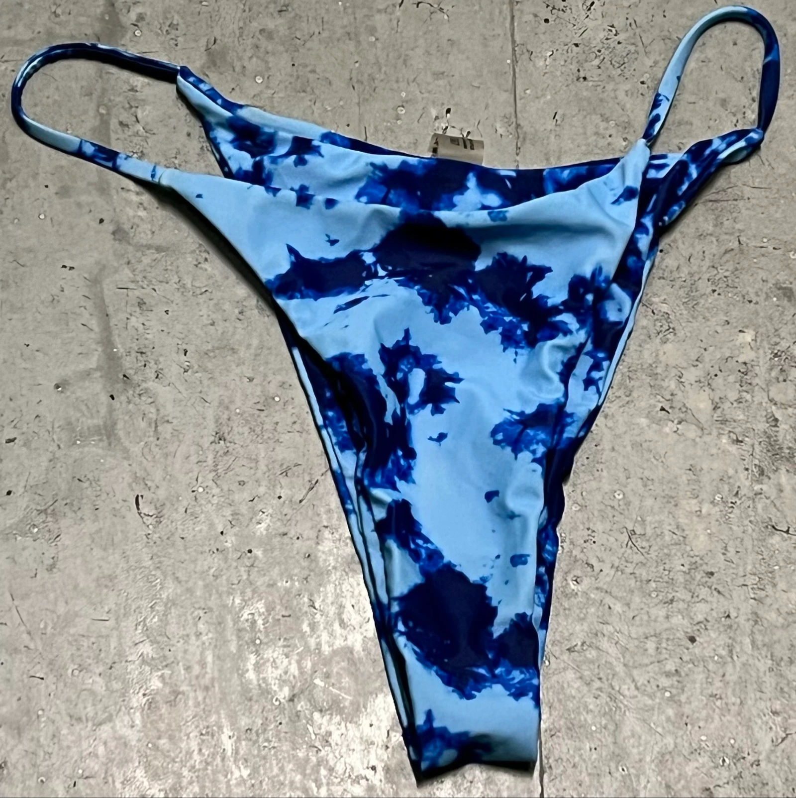 Bikini azul dos tonos 